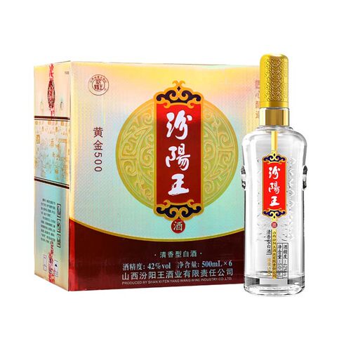 汾阳王黄金500清香型42度500ml