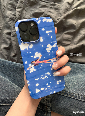 SayCheese原创 海中徜徉 洋气清新时尚INS风菲林硬壳苹果手机壳iPhone15/15Pro/15ProMax/14/13/12/11/X系列