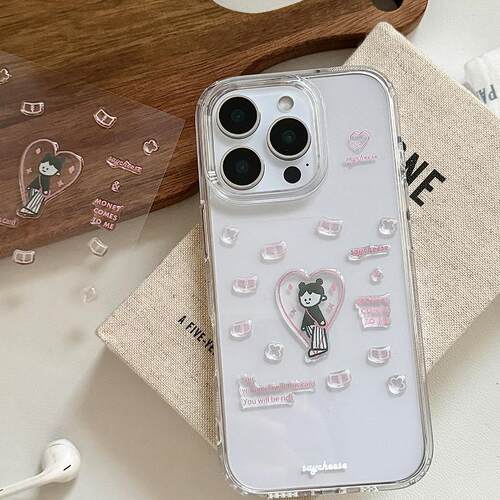 SayCheese滴胶贴纸和透明IMD壳