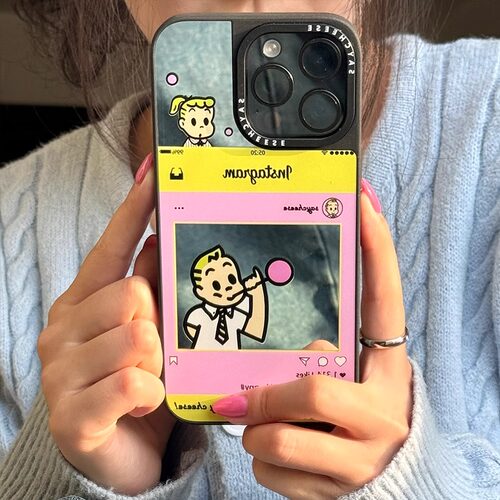 苹果iPhone全包软壳卡通ins春天