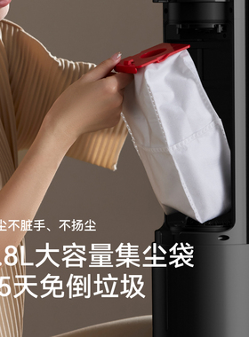 德尔玛无线吸尘器2个装尘袋配件适用T30Station/T50S 发5套即10个