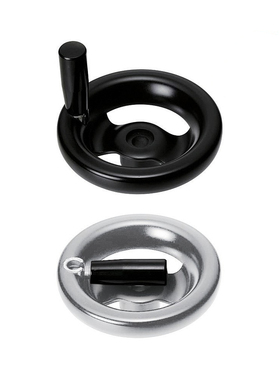 带可折叠手柄螺纹孔手轮PHSLN80/100/125/140/160-HC/KC8/10/1215