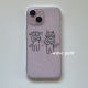 海浪公园 拍三免一 生气猫狗朋友适用于iPhone16promax手机壳tpu透明软壳三星s25至尊小米15pro华为p80pro
