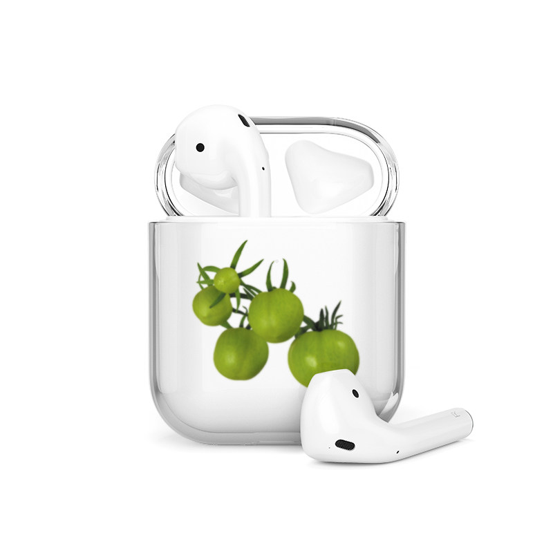 海浪公园【拍三免一】绿色水果ins风适用苹果无线蓝牙耳机airpods pro保护套2代壳airpods3保护壳耳机壳