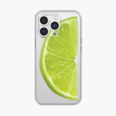 海浪公园【拍三免一】绿色青柠小众适用于iPhone16promax手机壳tpu透明软壳三星s25至尊小米15pro华为p70