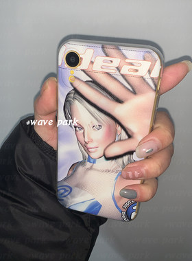 海浪公园【拍三免一】未来感3D人物适用于iPhone15promax手机壳tpu透明软壳小米三星s24