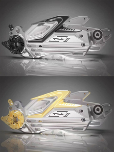 HH二代神盾平叉小牛N1S 九号E100/M95C改装 铝合金豪豪直上后平叉