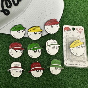 高尔夫马克 帽夹 Mark 磁性球位标 多款式高尔夫用品果岭球帽配件
