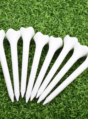 高尔夫球钉70/83mm四角球座球TEE白色ABS塑料四爪长短Golf tees