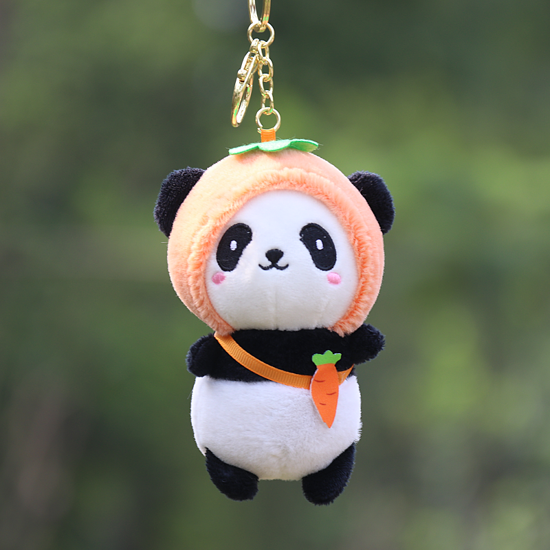 【熊猫礼品馆】熊猫毛绒抱竹毛绒包挂背包挂件成都文创周边伴手礼