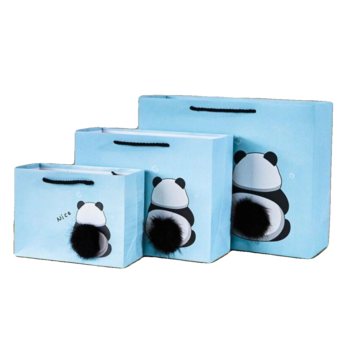 立体毛绒绒尾巴背影熊猫纸袋手提袋成都文创伴手礼用小袋子礼品袋,节庆用品/礼品,文化创意钱包/购物收纳袋,淘宝优惠券,粉丝福利购,淘宝优惠卷