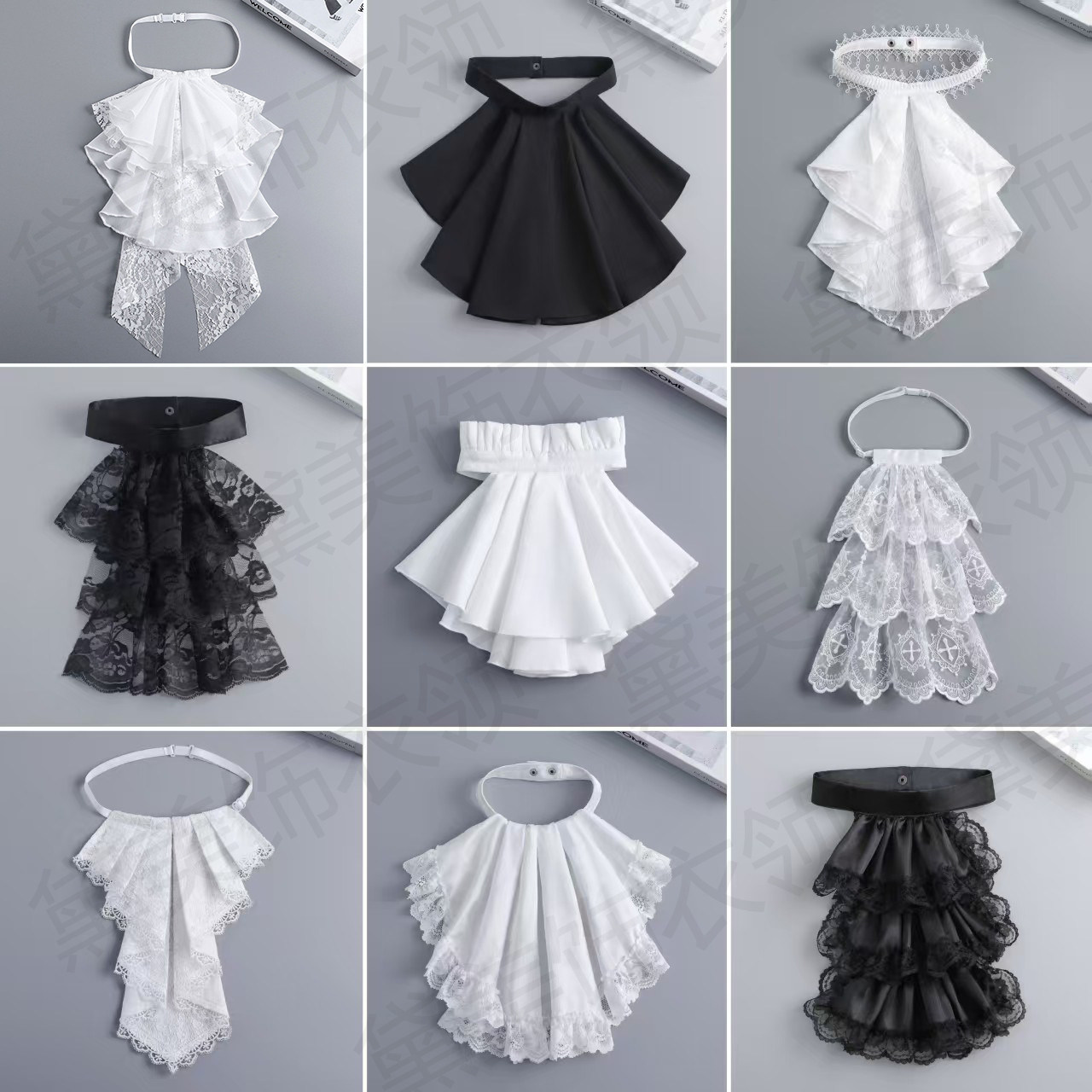 宫廷口水领巾洛丽塔哥特演出领花挂巾脖饰cos装扮制服漫展lo领结,服饰配件/皮带/帽子/围巾,领结,淘宝优惠券,粉丝福利购,淘宝优惠卷