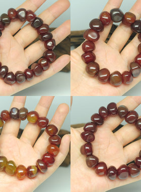 水冲玛瑙天然手串手链