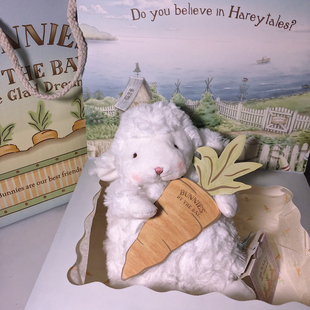 美国抖音同款bunnies by thebay公仔7寸小羊绵羊玩偶伴手礼海湾兔