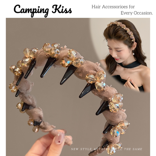 CampingKiss压发卡洗脸头箍头饰