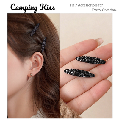 CampingKiss迷你小号前额碎发夹