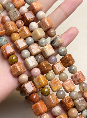 m131天然菊花石一条9mm