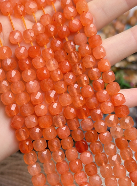 P502。7mm西瓜晶钻切方糖一条