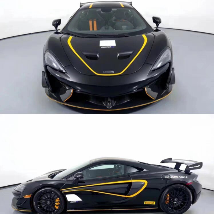 迈凯轮620P1车贴拉花570S 600LT 540C 675LI汽车引擎盖个性改装贴