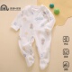 新生婴儿包脚连体衣服春秋连脚初生宝宝纯棉打底内搭连袜哈衣带脚
