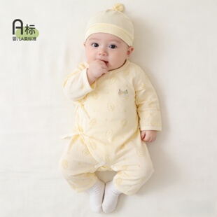 52码 和尚服 宝宝连体衣婴儿0到3个月衣服新生二3月龄包屁衣春夏季