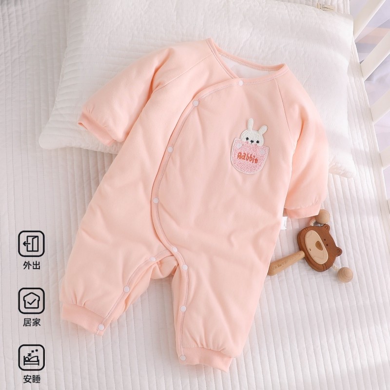 新生婴儿衣服秋冬新款夹棉0一6月3空气棉初生宝宝a类纯棉连体哈衣,童装/婴儿装/亲子装,连身衣/爬服/哈衣,淘宝优惠券,粉丝福利购,淘宝优惠卷
