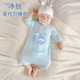宝宝睡衣夏季 连体衣夏天睡袍裙婴儿莫代尔衣服幼儿睡袋空调服 薄款