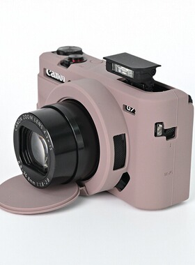 适用佳能g7x2可爱相机包g7x3保护套SX740HS硅胶套R50/R8/R100软壳