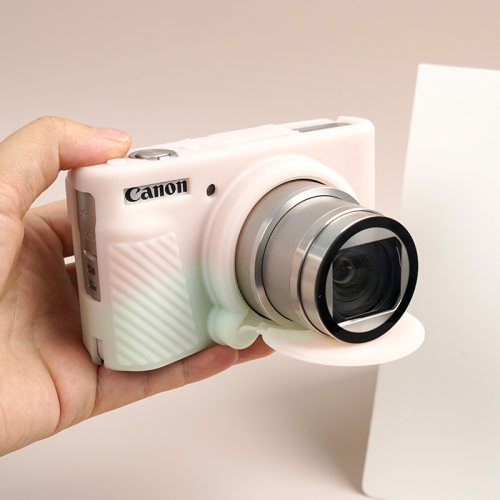 适用佳能SX740HS相机包sx730/sx720hs防撞收纳包G7X2硅胶套V1全包
