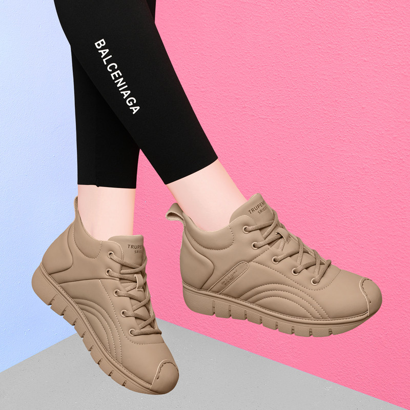 气质秋冬款真皮软底妈妈鞋子单鞋舒适不累脚中老年人轻便休闲皮鞋,女鞋,时尚休闲鞋,淘宝优惠券,粉丝福利购,淘宝优惠卷