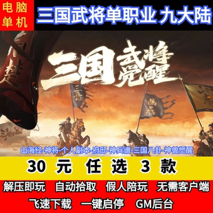 老王传奇单机版三国武将觉醒剧情专属神器单职业假人GM后台微端