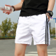 男薄款 宽松透气三分裤 潮流男士 子夏季 跑步速干5分 裤 休闲运动短裤