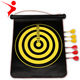 Suit sided Double Darts Plate飞镖靶 Dart Board Magnetic