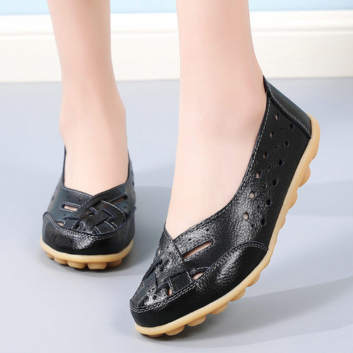 夏女镂空凉鞋SummeFlatShoes