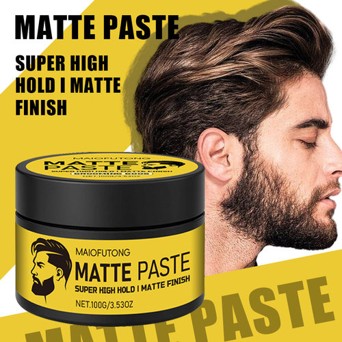 哑光造定型发泥蜡HairClayWax