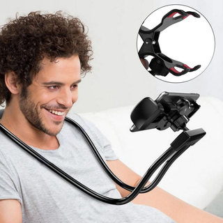 Mobile Phone Holder Lazy Hanging Neck Phone Stand 360 Degree