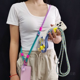 Mobile Phone Lanyard Anti-loss Wrist Climbing Rope Strap挂绳