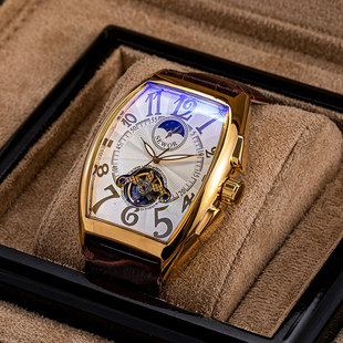 Men's fully automatic mechanical watch Business wristwatch