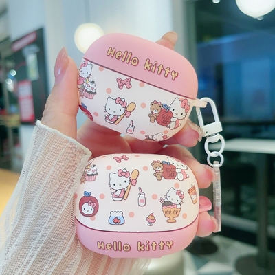 新红米派对凯蒂猫buds7S耳机套适用Redmi buds6pro软壳Xiaomi小米Air4 se可爱6活力板卡通buds6/5s保护壳5pro