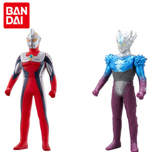 万代正版 赛迦奥特曼软胶人偶 500 EX杰斯提斯手办模型儿童玩具