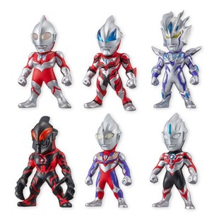 奥特曼大合集第一弹人偶玩具q版摆件可动迪迦原形欧布贝利亚怪兽