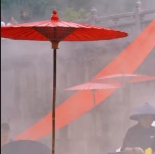 非遗工艺油纸伞大型花园户外防雨油纸伞桐油伞摄影拍照结婚实用伞