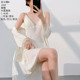 恬可馨冰雪丝吊带套件居家睡衣丝绸二件套女款 裙子家居服 2026新款