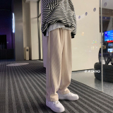 【经典持续出货7】垂坠感灯芯绒休闲裤612-K73-P50(控价65)，男装休闲裤，星座612