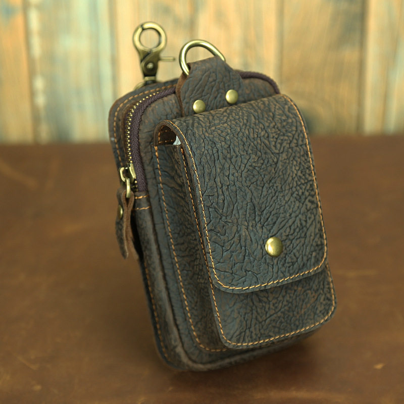 简约复古头层牛皮手机包疯马皮男士穿皮带腰包多功能手机套腰挂包,箱包皮具/热销女包/男包,男士包袋,淘宝优惠券,粉丝福利购,淘宝优惠卷