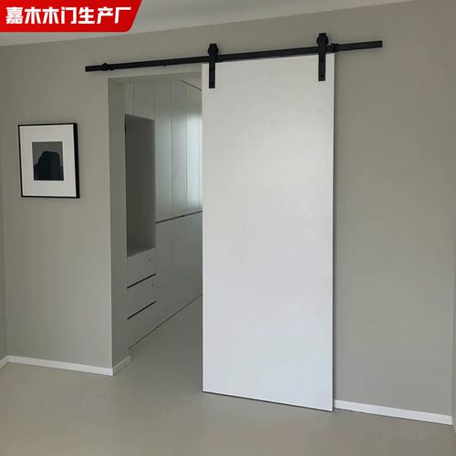 谷仓门定制吊轨门扇书架移门