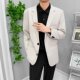 帅气西装 男士 外套轻熟英伦风休闲流行小西服ins潮学院风 新款 秋季