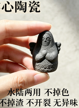 陶瓷实心海利亚女神石像非塑料