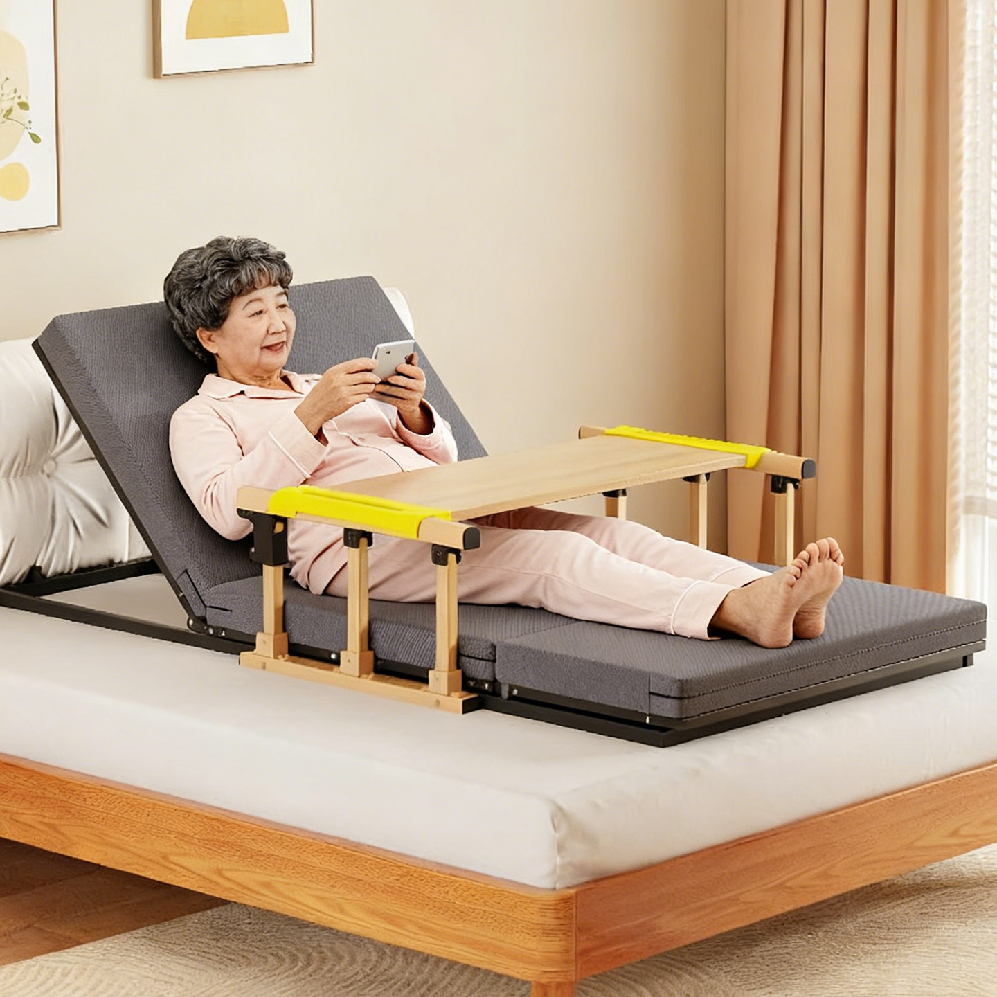 创科哲电动升降起身床垫