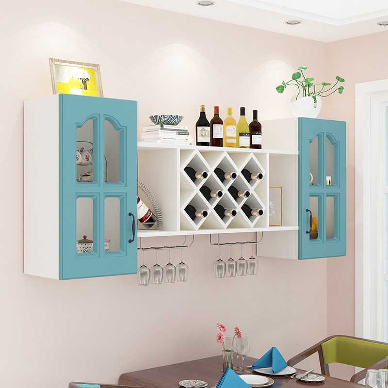 Wine cabinet Wall hanging Creative plaid Wine rack Wall hanging Container handling Hanging type Lockers Restaurant Shelf wall Winein the Residential furniture , Shelf , Wine  category - from Buy2taobao.com to provide professional Taobao agent buy service